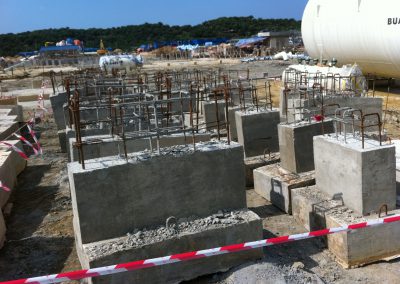 Pipe support foundation
