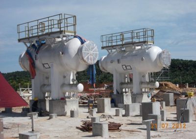 Provision of Construction Pipe Support and Vessel Foundation at Bintulu Compressor Station