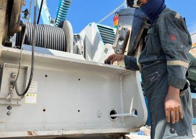 Installation of AI Cameras for the Heavy Machineries in Sarawak Methanol Plant
